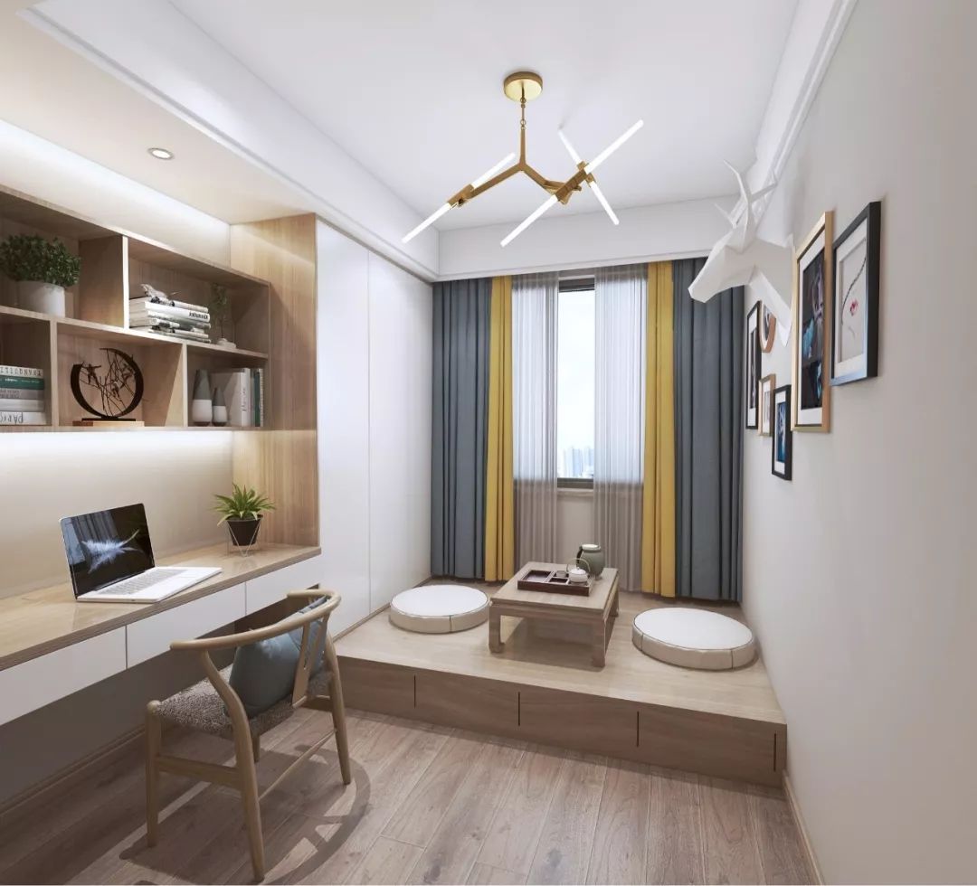房间小柜子和书桌怎么设计,全屋定制小柜子和隐藏式书桌