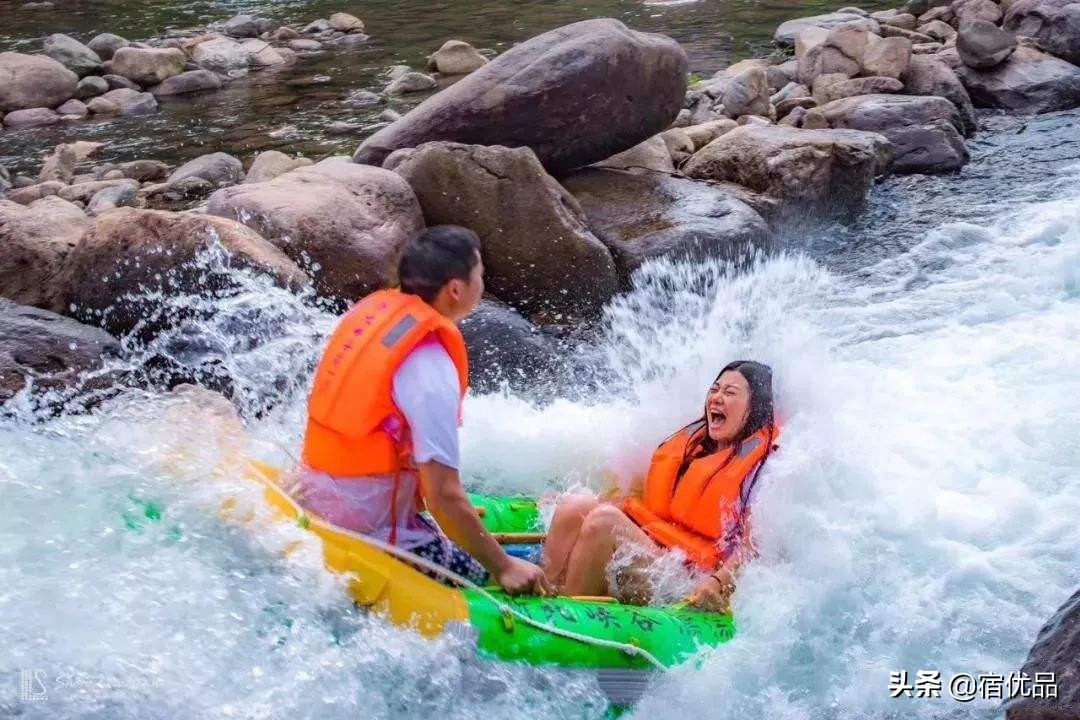 安吉藏龙百瀑5.1一日游,安吉浙北大峡谷玻璃栈道漂流