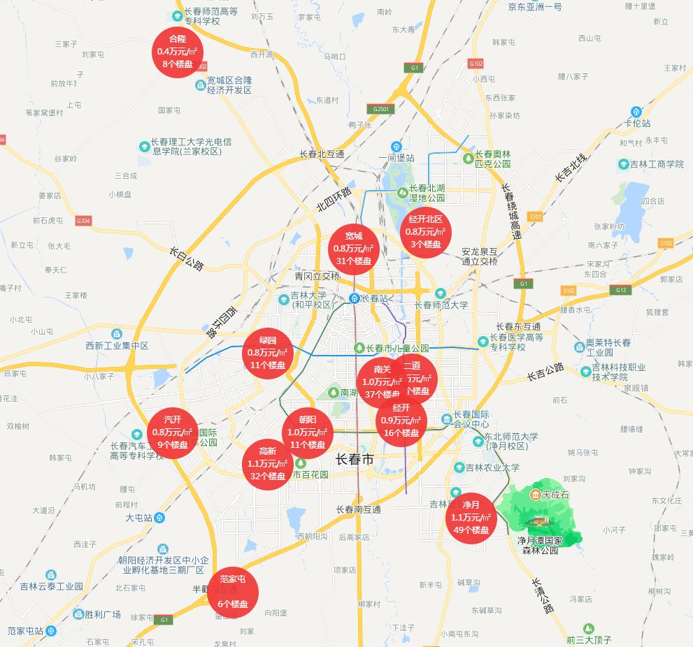 长春三环内房子6000一平值得买吗,长春市六七千每平米房子