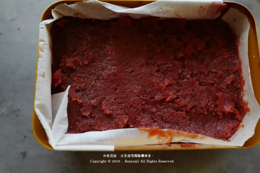 无水糕点,冬天里的山楂糕