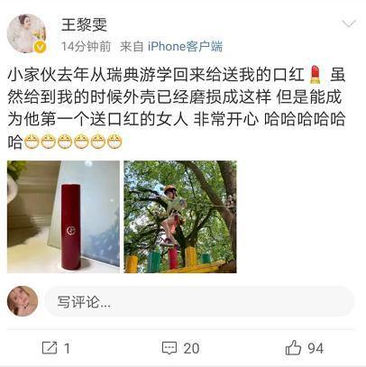 杨烁老婆孩子合照,杨烁老婆晒儿子