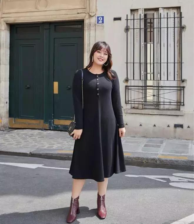 胖女孩穿搭指南，教你微胖女生怎么穿最显瘦