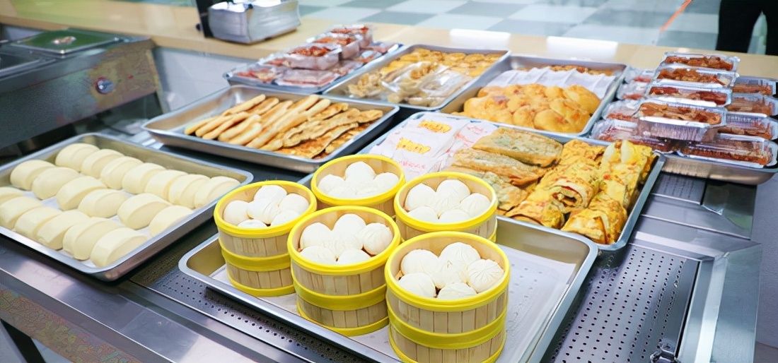 三“心”构筑食堂济南实验高级中学,济钢高中兴隆校区喊你吃饭啦