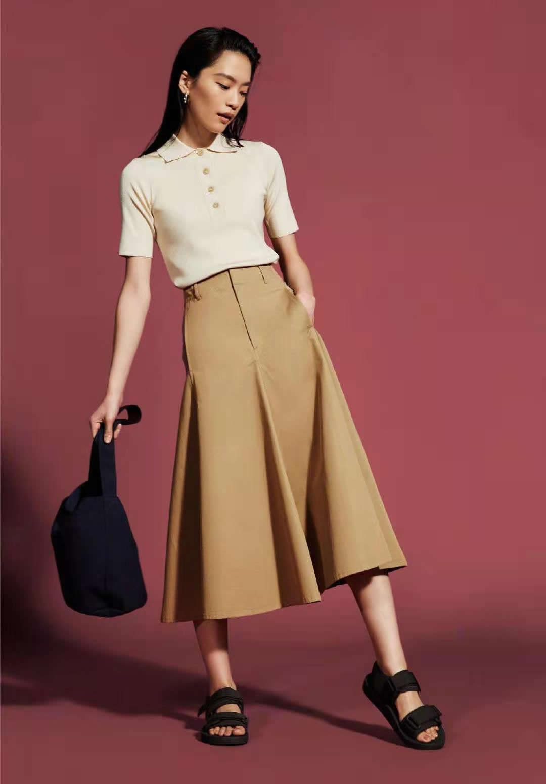 优衣库颜色,优衣库日系穿搭夏天