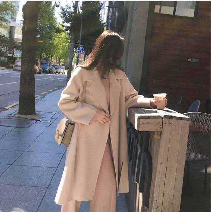 格子大衣长款穿搭女秋冬,黑色大衣这样穿打破秋冬沉闷感