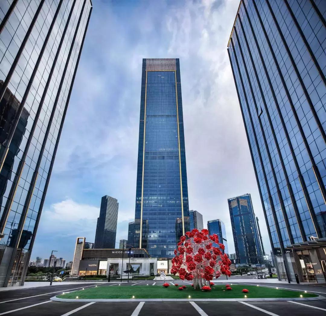 重庆十大摩天高楼排名,重庆来福士天空之巅