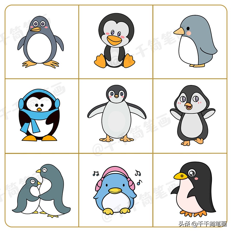 幼儿园里的小朋友儿童画,幼儿园创意儿童画又简单又漂亮