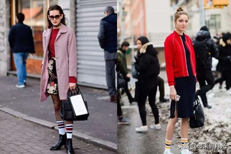 冬天黑裙子配什么袜裤,ins黑裙子配什么袜子女童