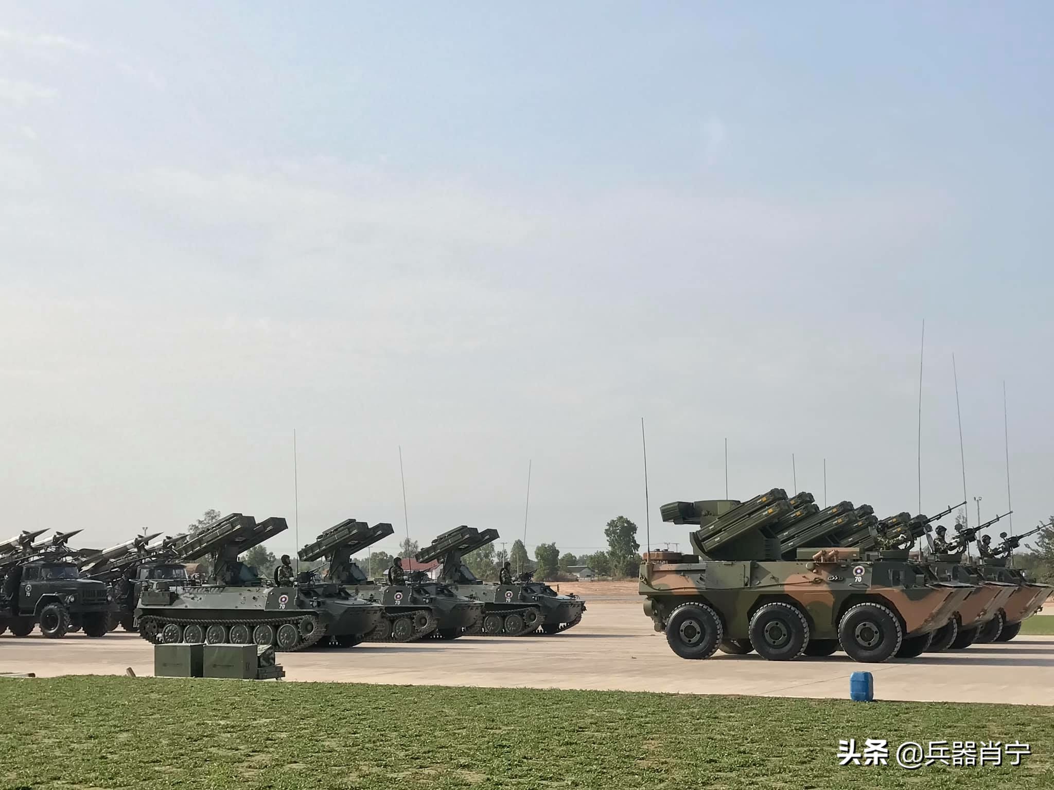 老挝阅兵军舰,老挝人民军导弹阅兵