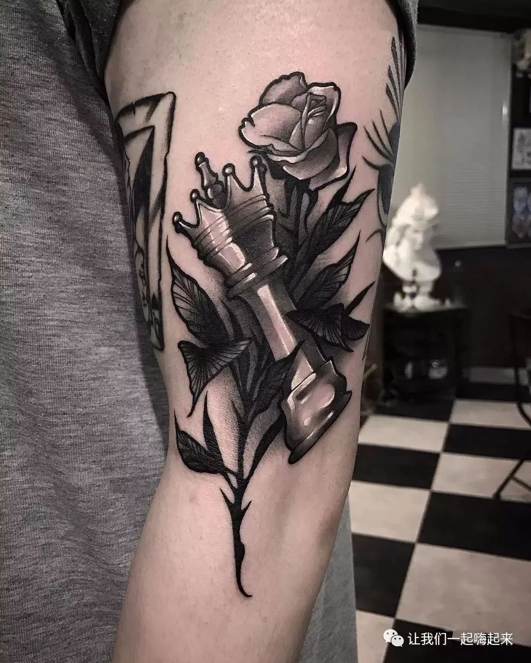 暗黑风格的纹身,暗黑风格纹身简洁