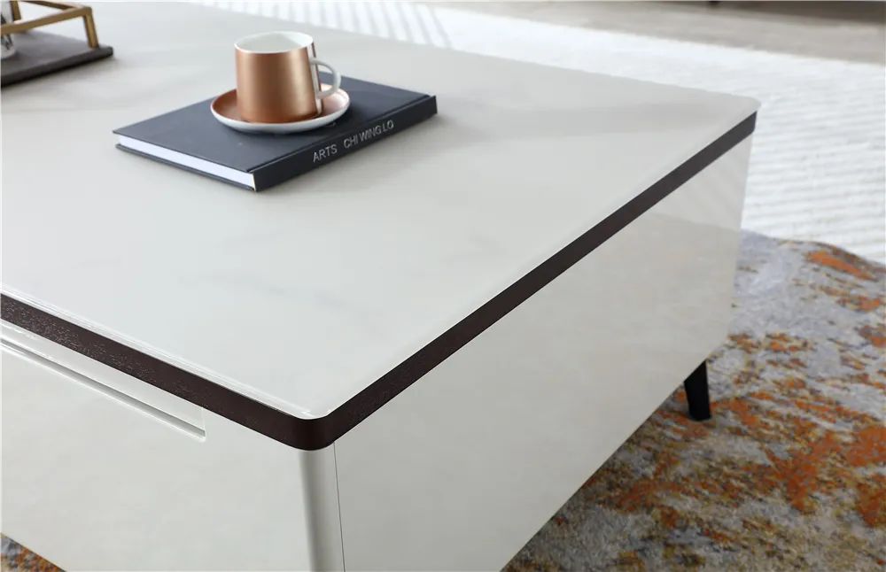 带电磁炉桌面一体可伸缩餐桌圆形,餐桌伸缩折叠带电磁炉