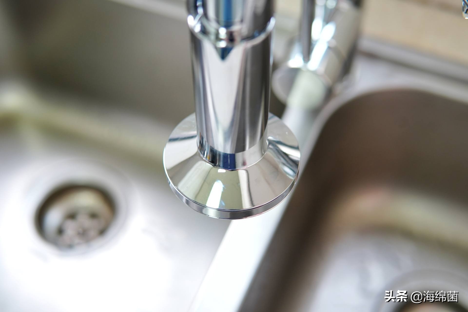 厨房双孔冷热二合一水龙头安装,厨房水龙头冷热两用自己动手安装