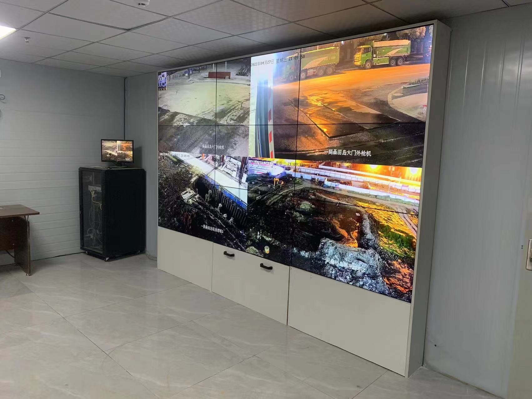 55寸拼接屏24个监控画面,监控拼接屏尺寸46寸规格