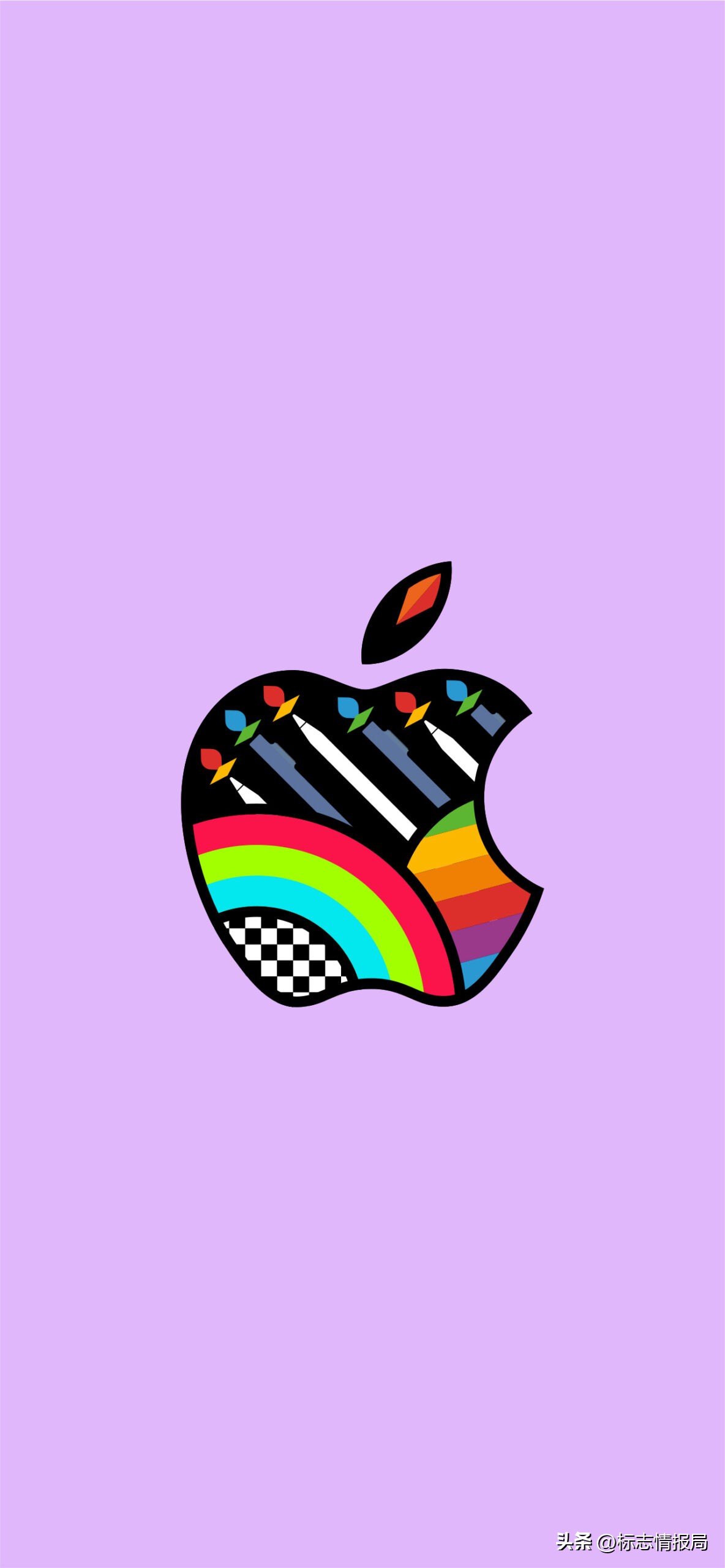 苹果applestorelogo演变史,苹果全球第一家applestore