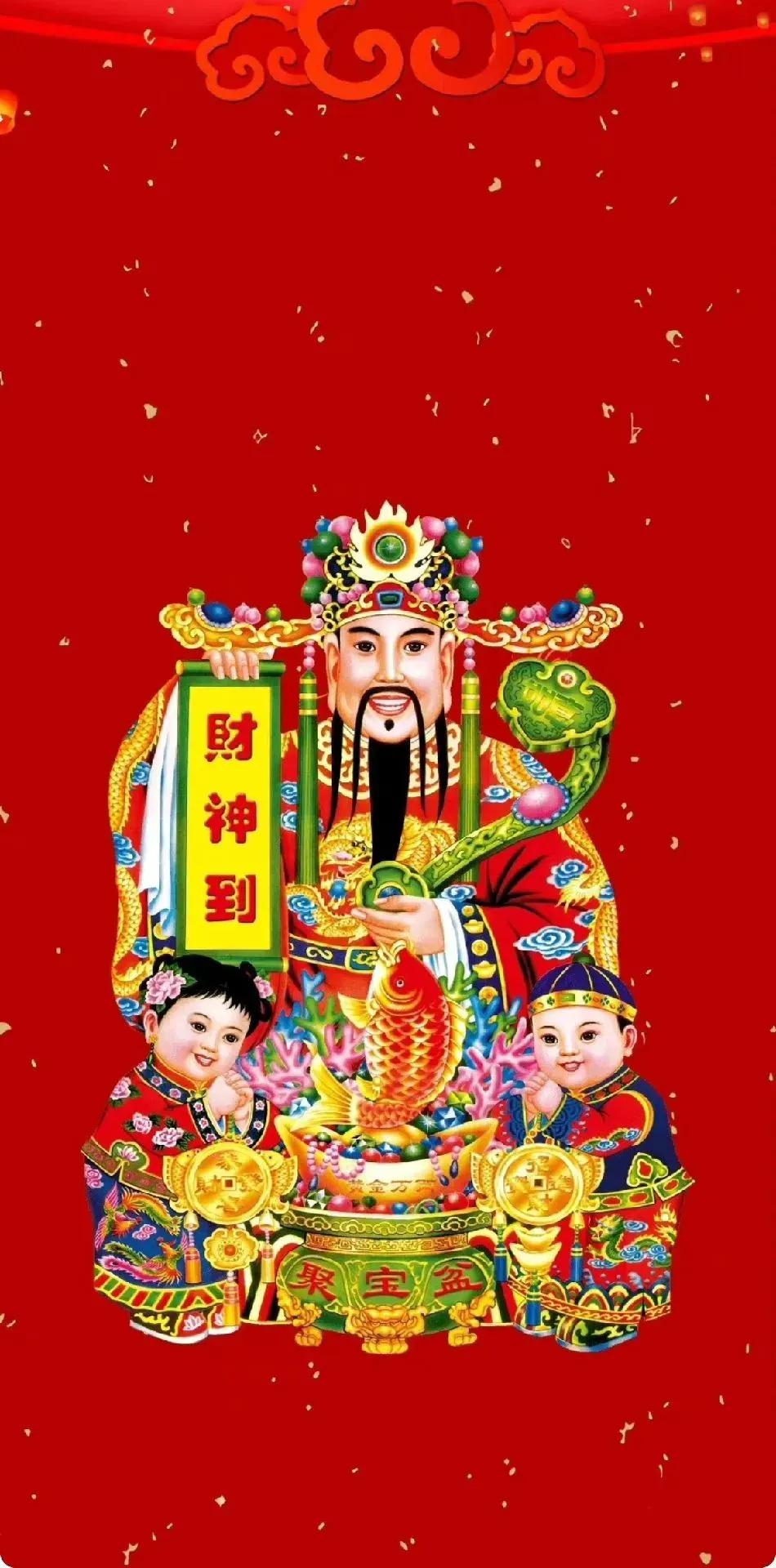 兔年好运财神壁纸图片大全,好运壁纸兔年招财图文