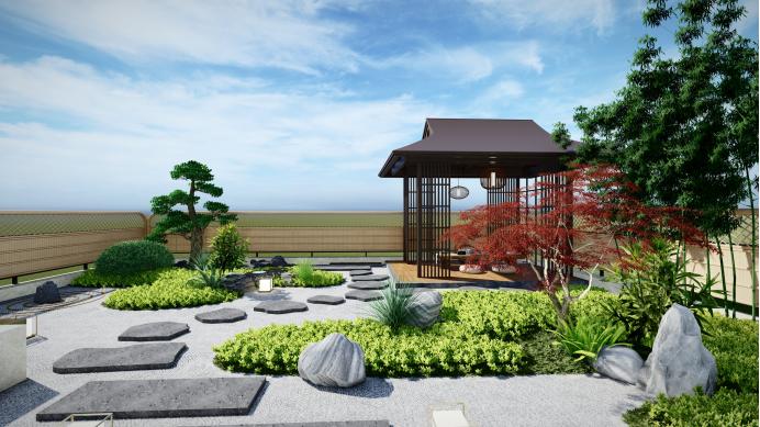 60平米花园怎么设计好看,青岛庭院设计花园设计