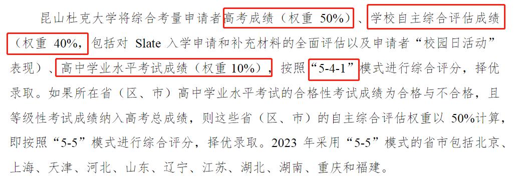综评院校之昆山杜克大学