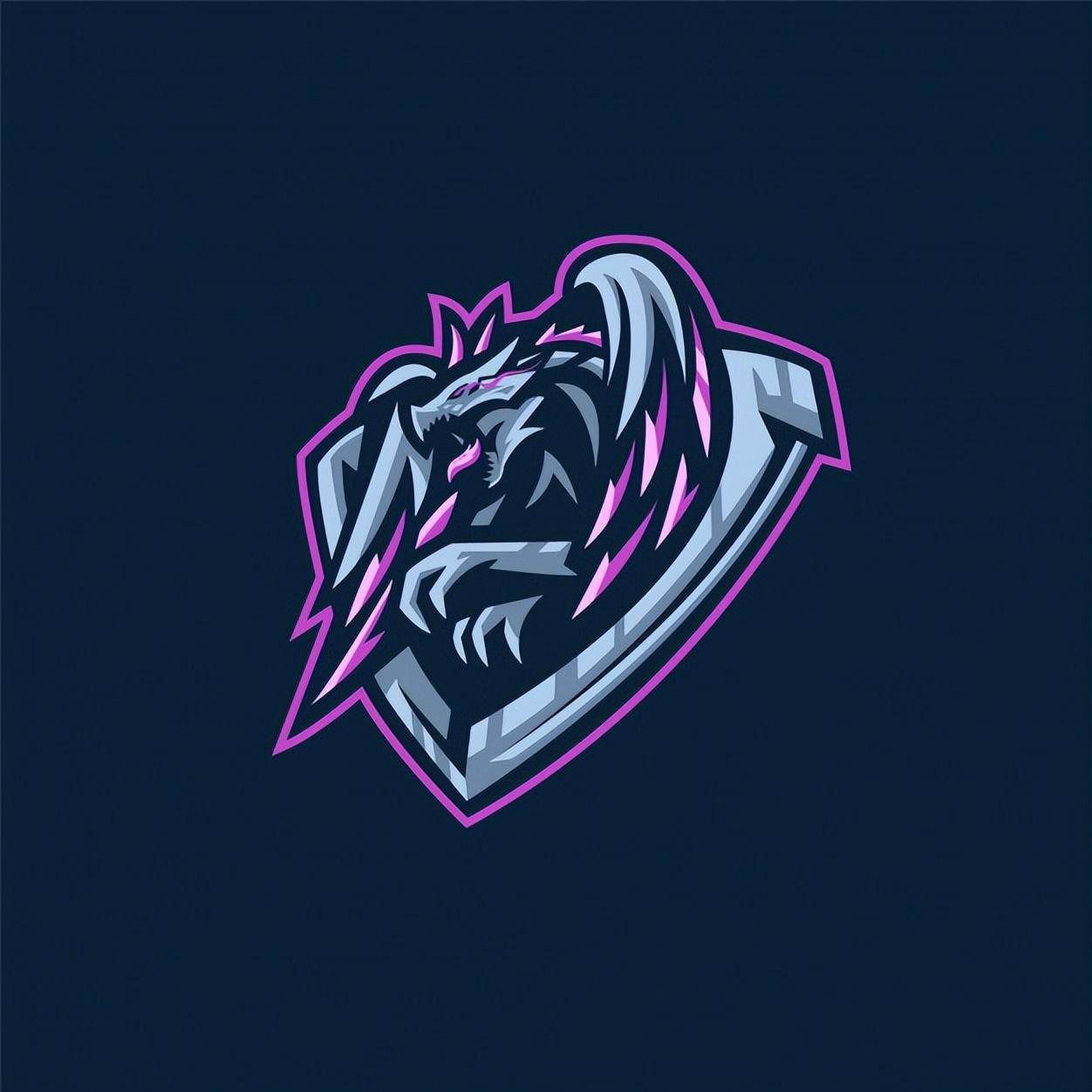 龙元素的logo设计,恐龙logo设计图