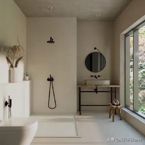 微水泥和地坪漆的效果差别,微水泥和柔光砖有什么区别