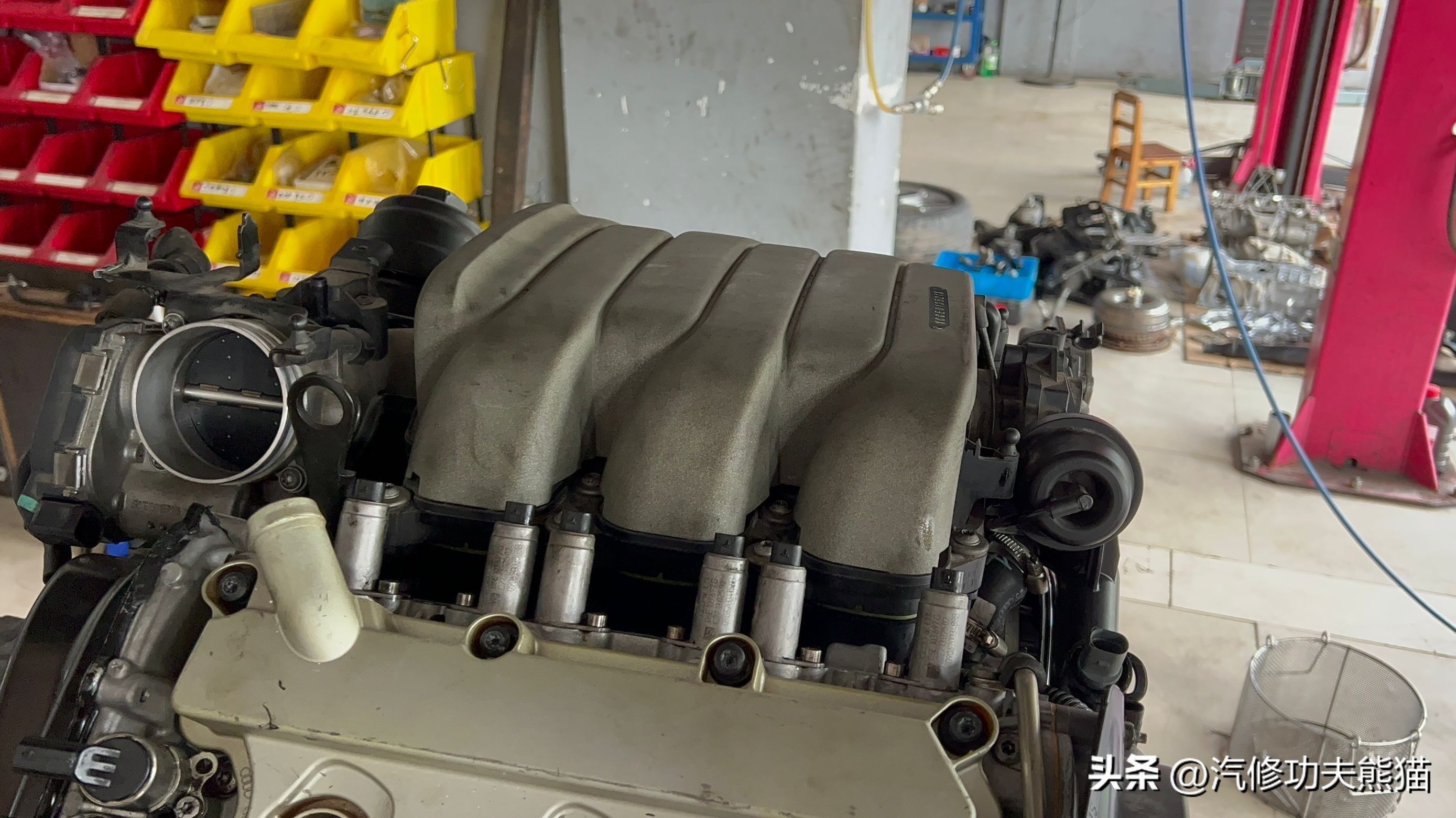 史诗级烧机油，刘团长都没遇到过，奥迪A6L2.8每50公里烧一升机油