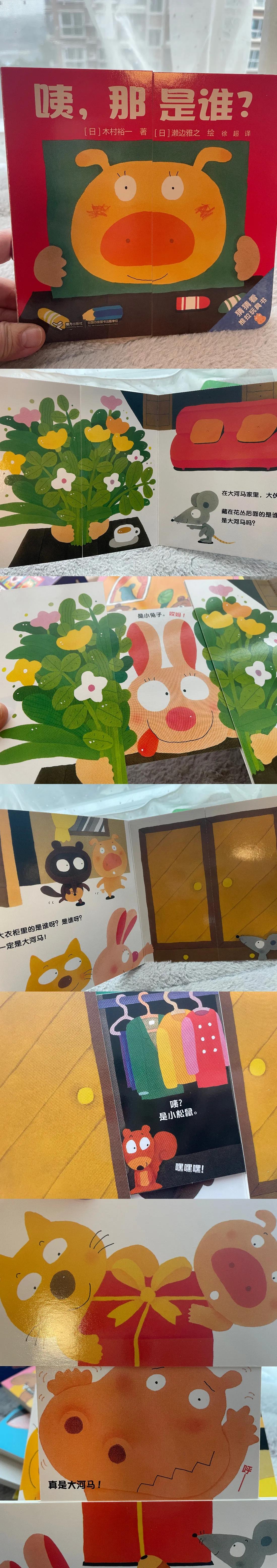 月亮老师的学前绘本推荐《猜猜看推拉玩具书》（二）