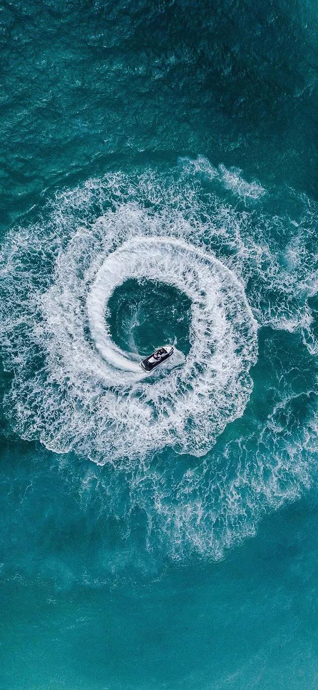 美丽的碧海蓝天壁纸,2018蓝色大海夏天壁纸