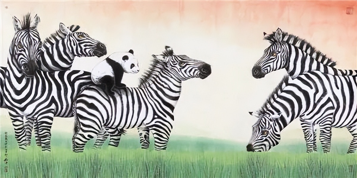 国画的神韵，西画的写实