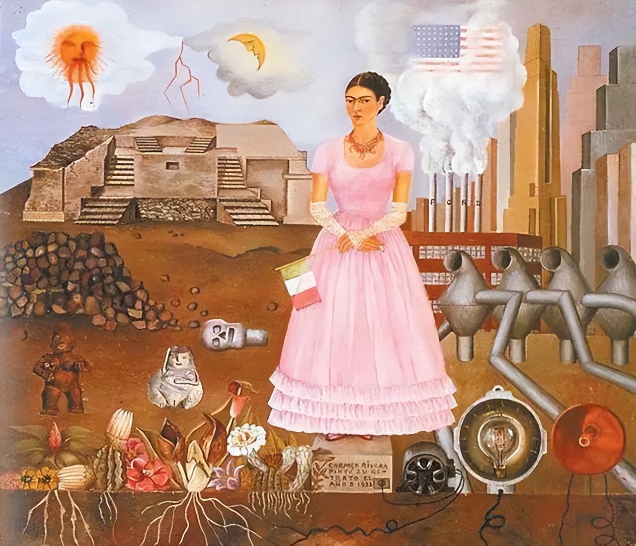 丈夫出轨亲妹,车祸做了32次手术,她的自画像怎么就值2.2亿?