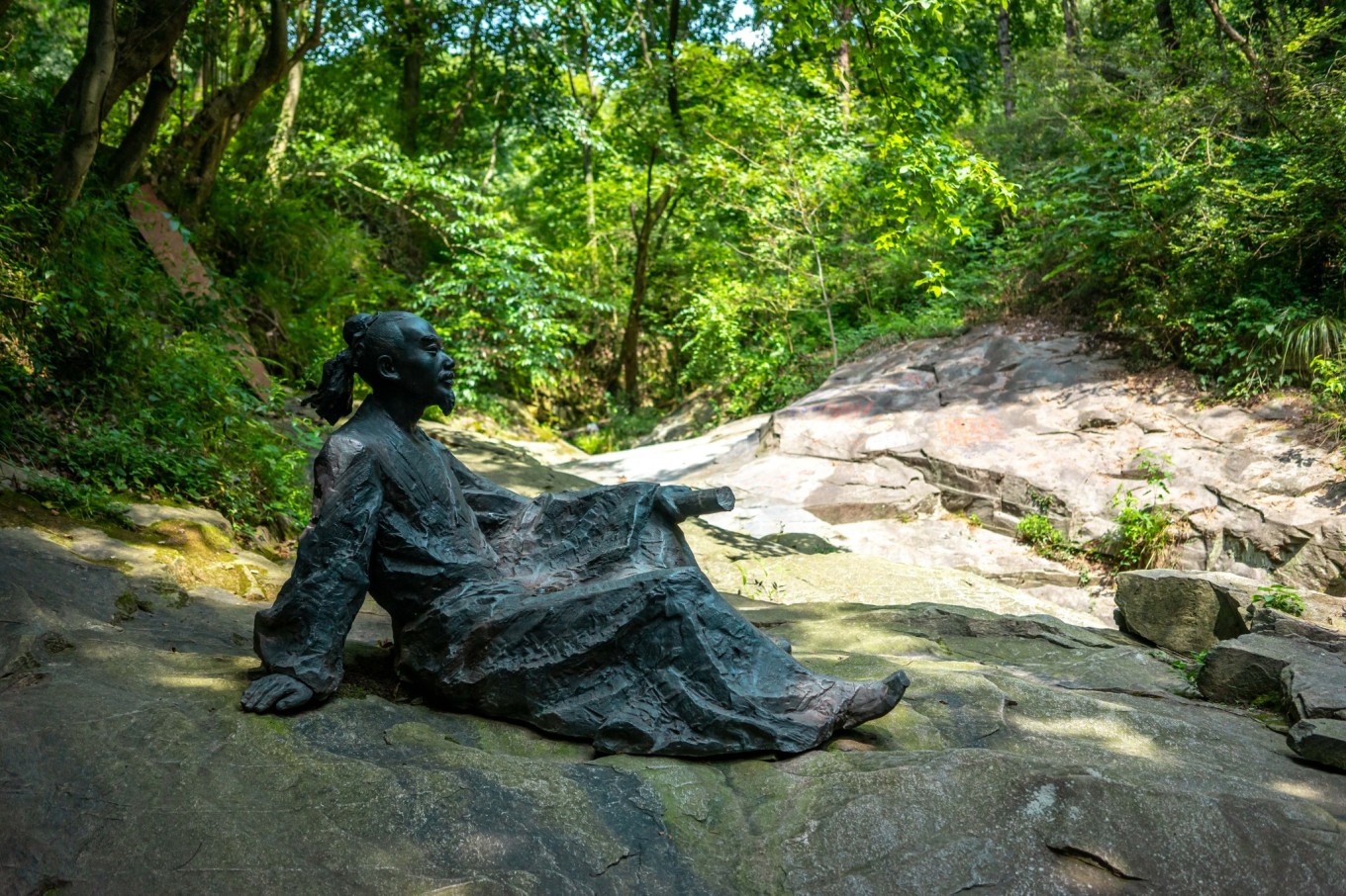 天柱沟大峡谷玩水,天柱附近玩水