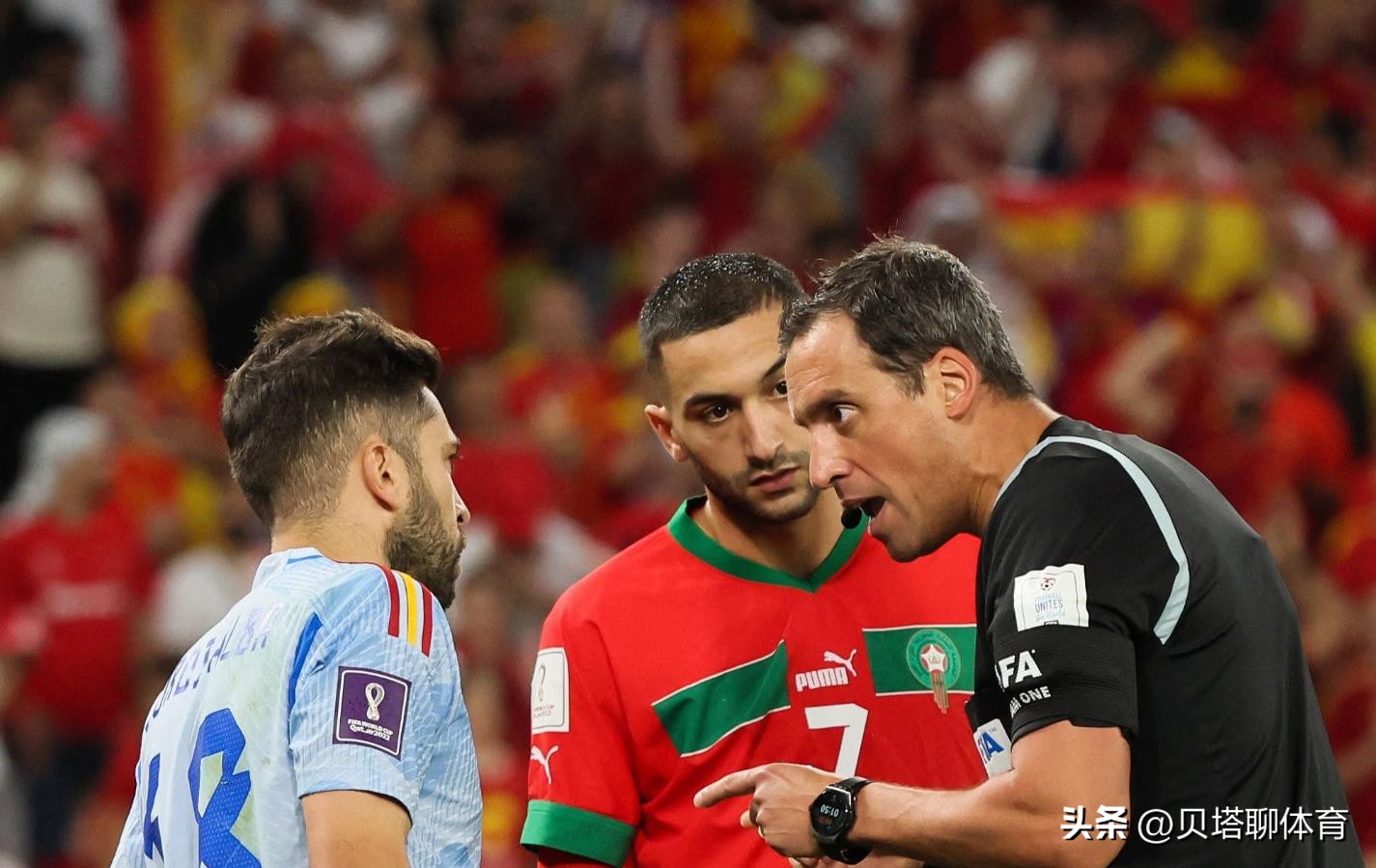 半场西班牙0-0挪威罗德里戈失良机,西班牙0-3摩洛哥半场