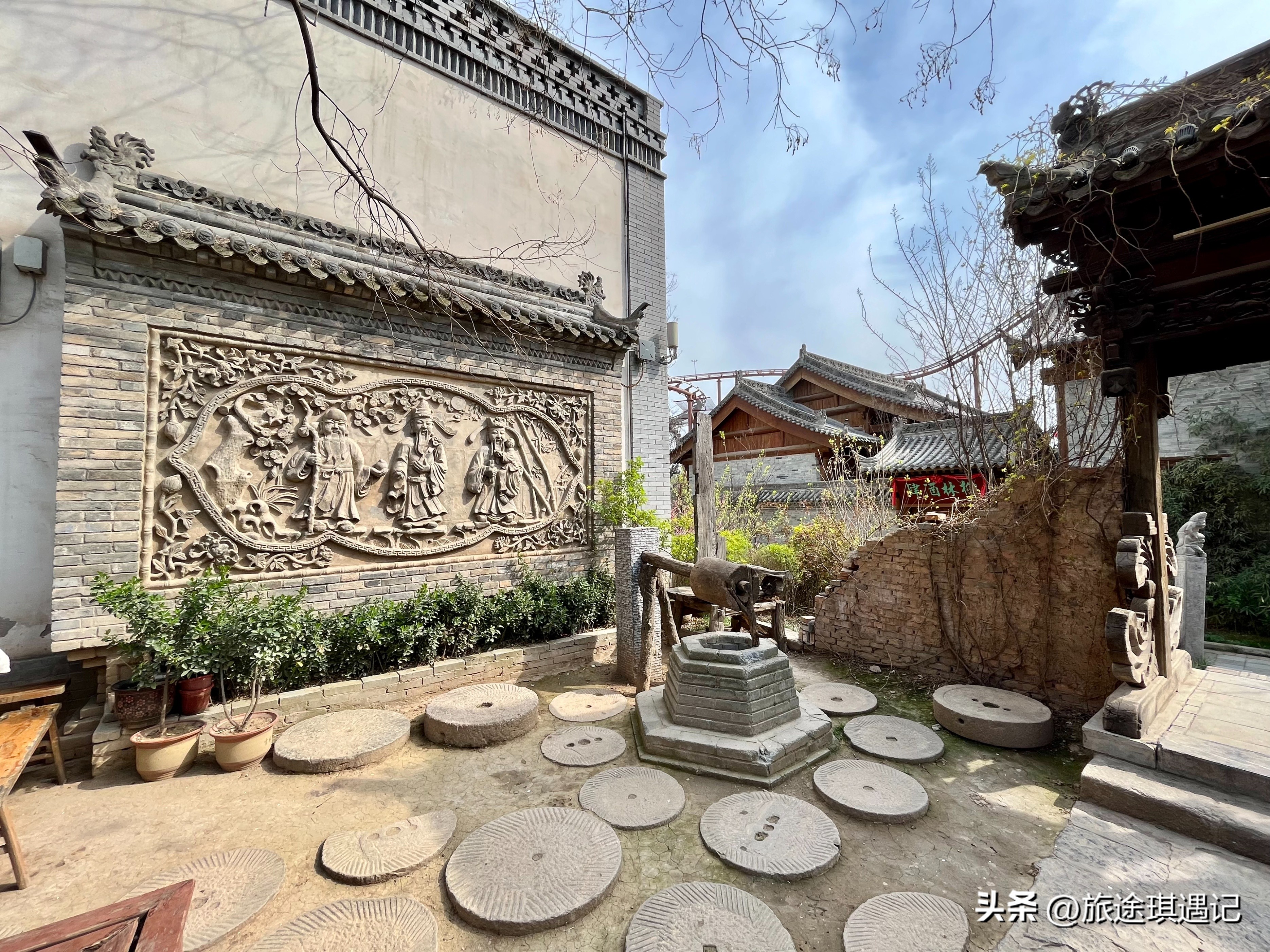 西安白鹿原白鹿仓景区,西安市白鹿原白鹿仓南边