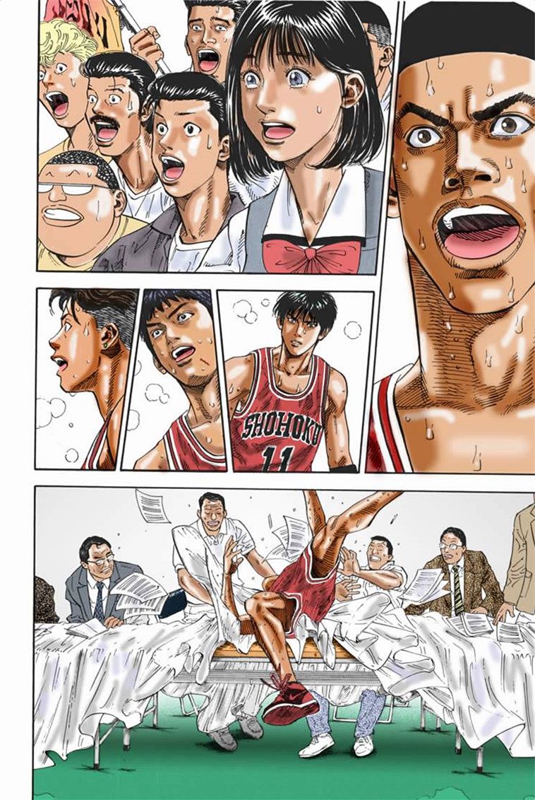 流川枫对战泽北漫画,流川vs泽北灌篮高手