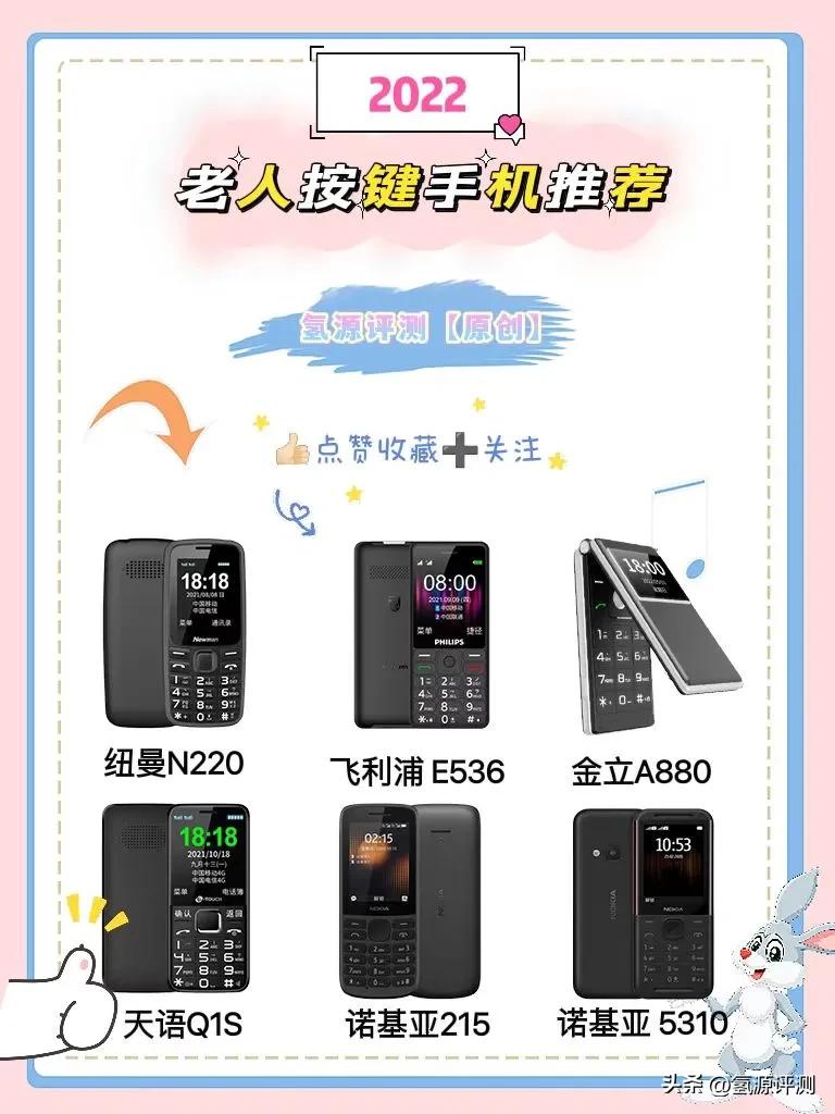 给爷爷奶奶买的老年机推荐,给父母买老人机推荐