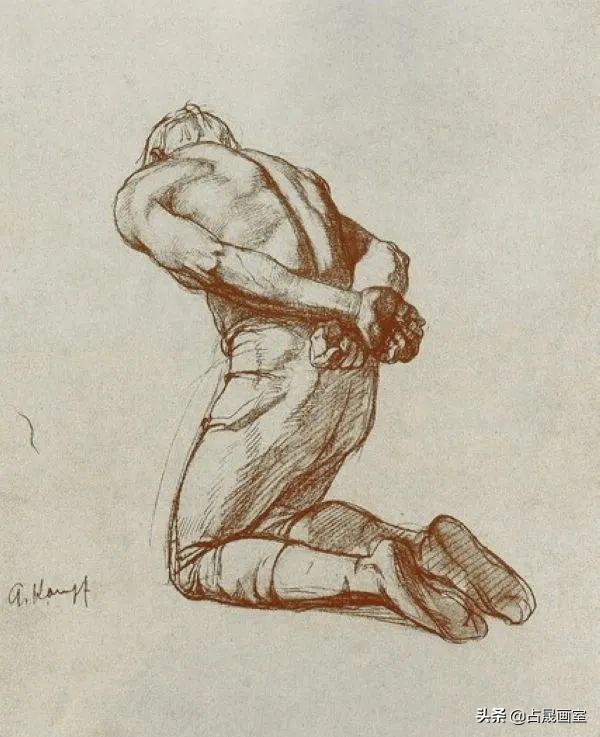 德国素描大师，康波夫严谨的素描