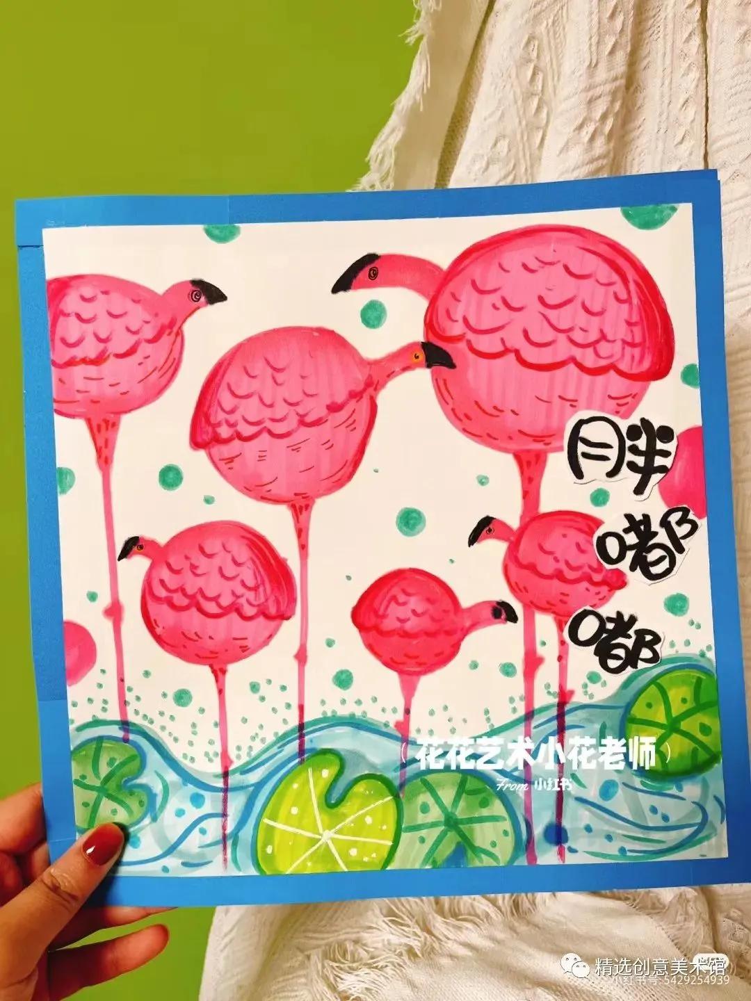 少儿画风景画简单又好看,适合8到12岁学生的绘画范画