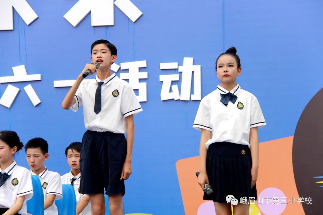 峨眉三小六一儿童节活动,艺展风采2019