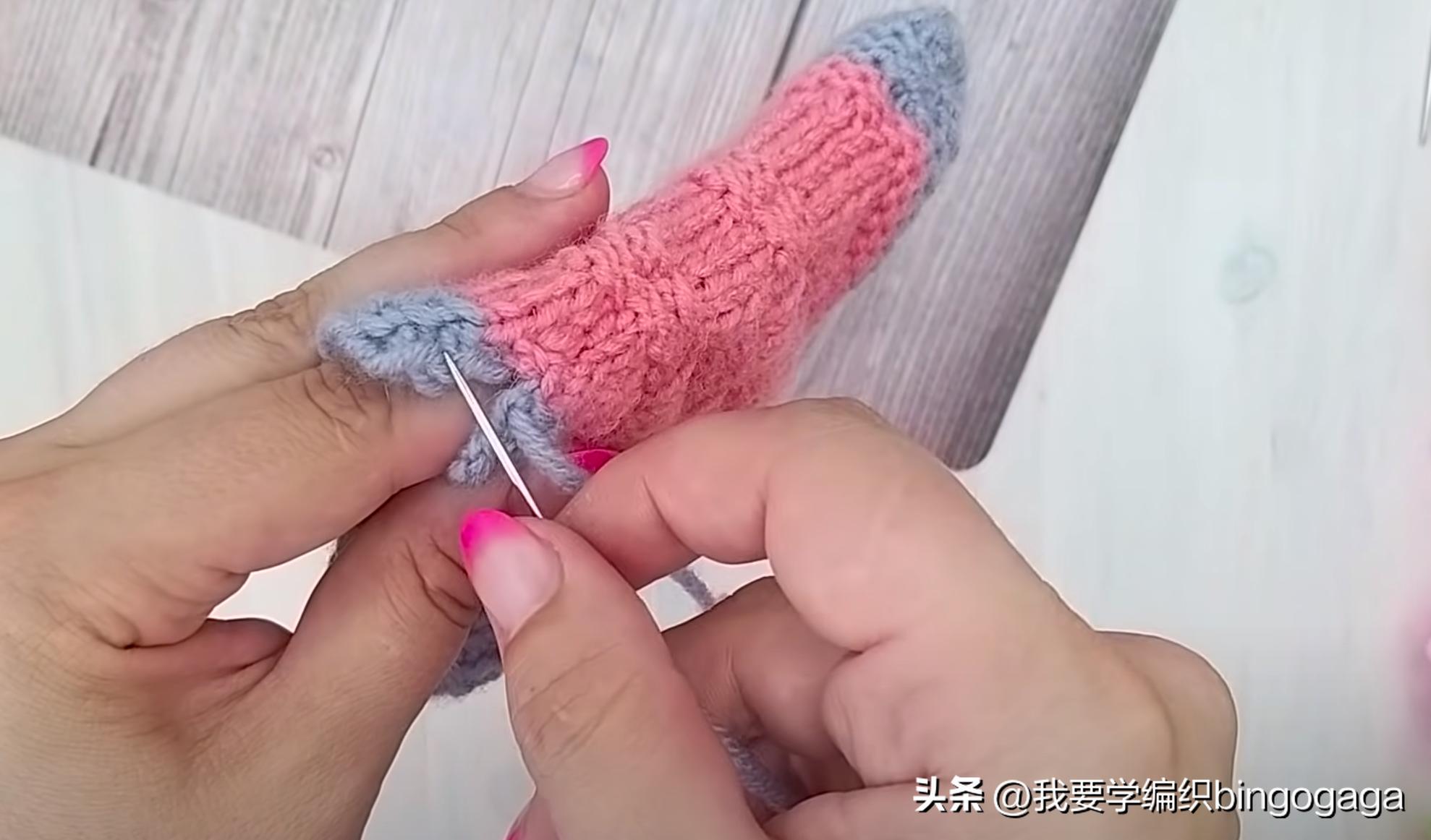 0-1岁毛线鞋袜的编织,编织鞋袜简单的方法