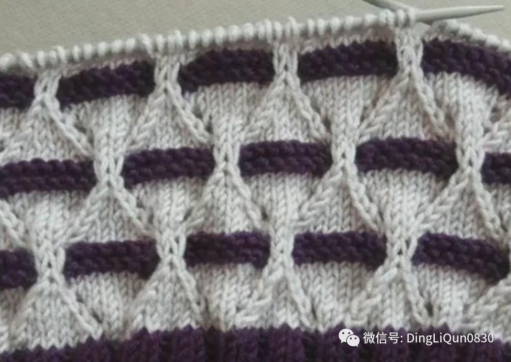 500个毛衣花样完整大平针版,毛衣华夫针花型图案大全