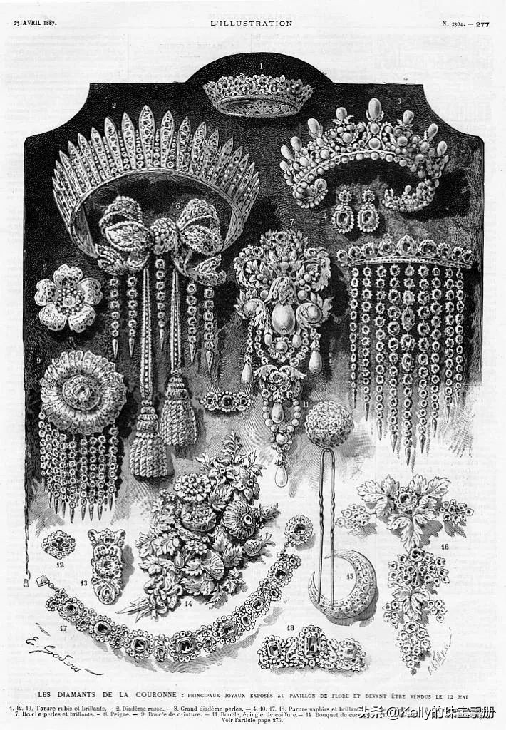 LeGrandMazarin粉钻故事｜最著名的法国皇冠珠宝之一的历史
