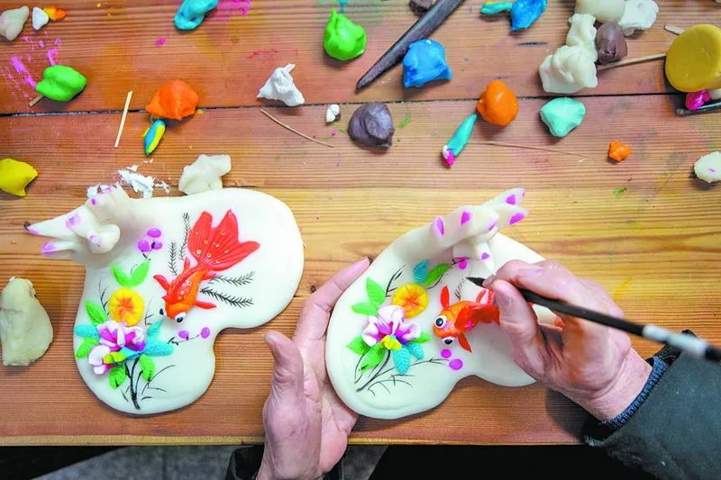 江苏省少数民族特有的非遗手工艺,非遗手工艺品制作摄影