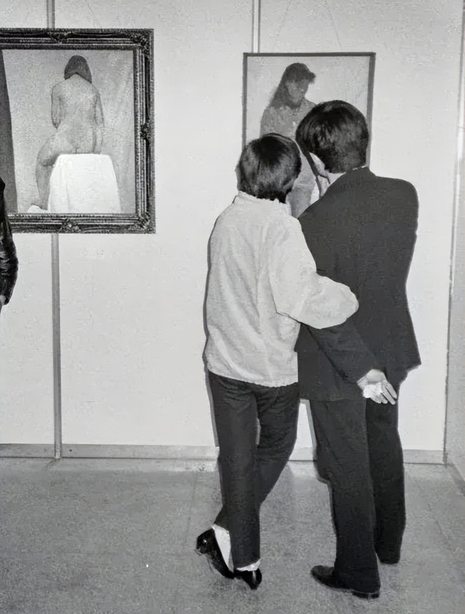 中国第一次油画人体艺术大展中的作品，后来都怎么样了