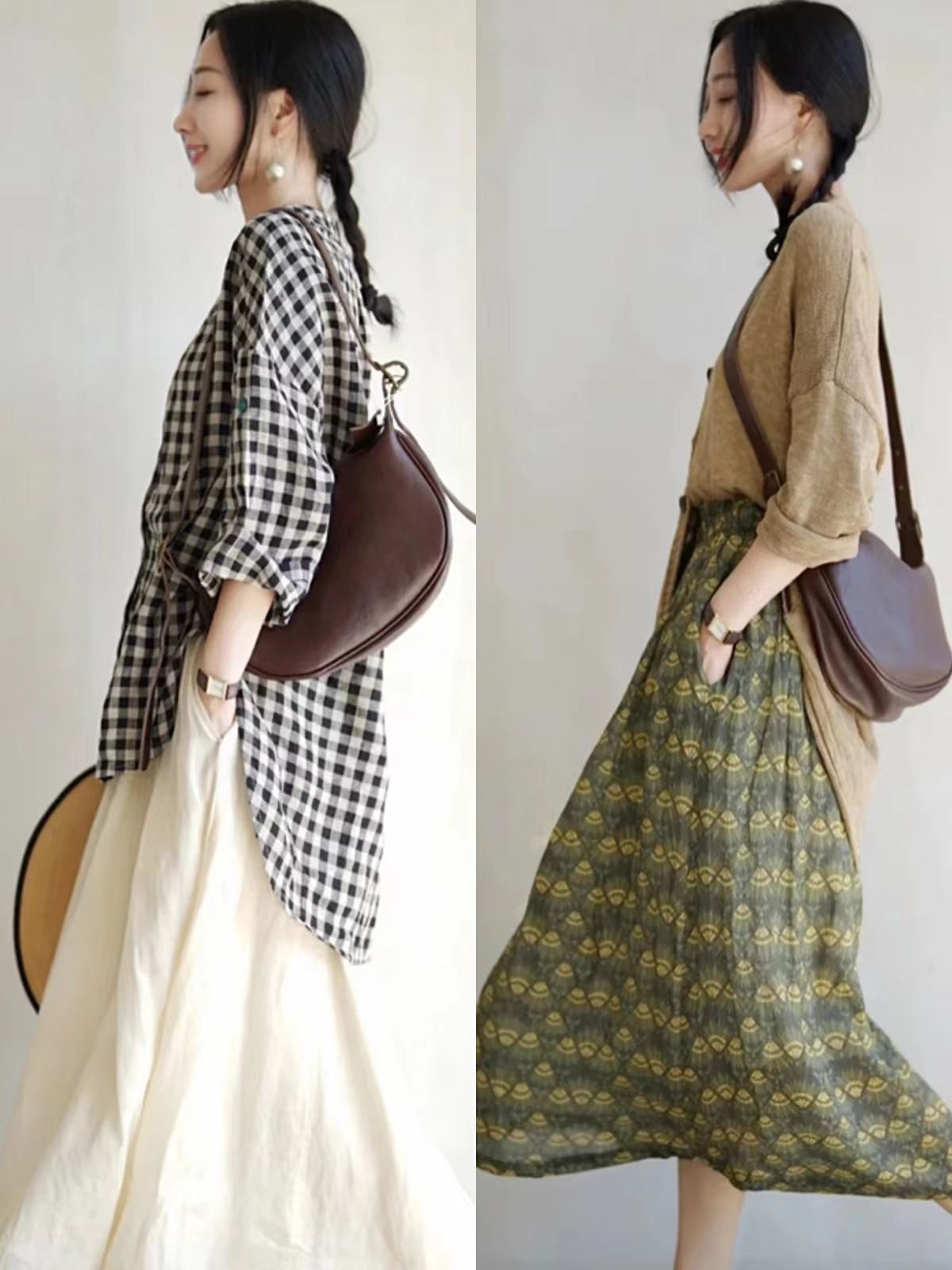 夏季棉麻法式小众高级感,夏季古风棉麻穿搭推荐