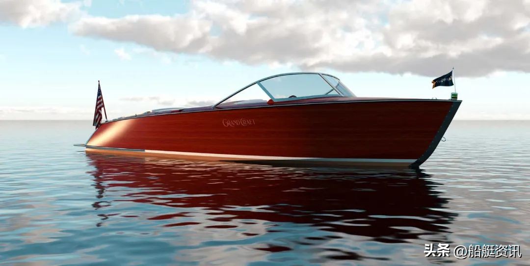 这家重生的造船商正在使用3d技术创造现代的红木经典游艇