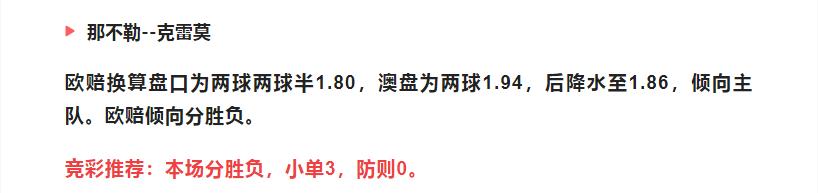 今日竞彩欧赔分析,今日竞彩胜平负推荐预测