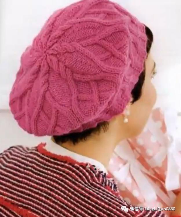 针织帽贝雷帽,针织时尚贝雷帽高级感