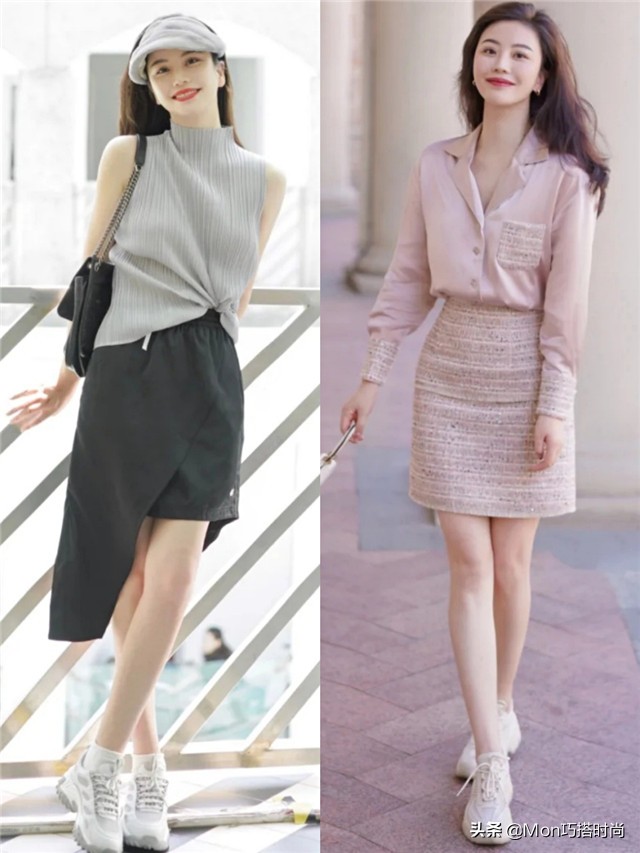 太古里的裙子穿搭,太古里穿裙子的女人