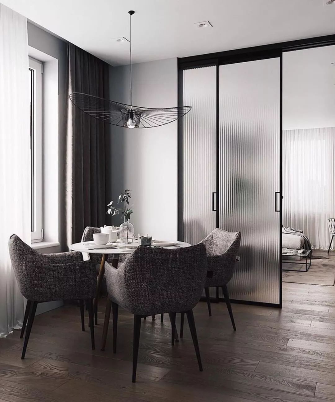 极简推拉门有图,复古极窄推拉门图片