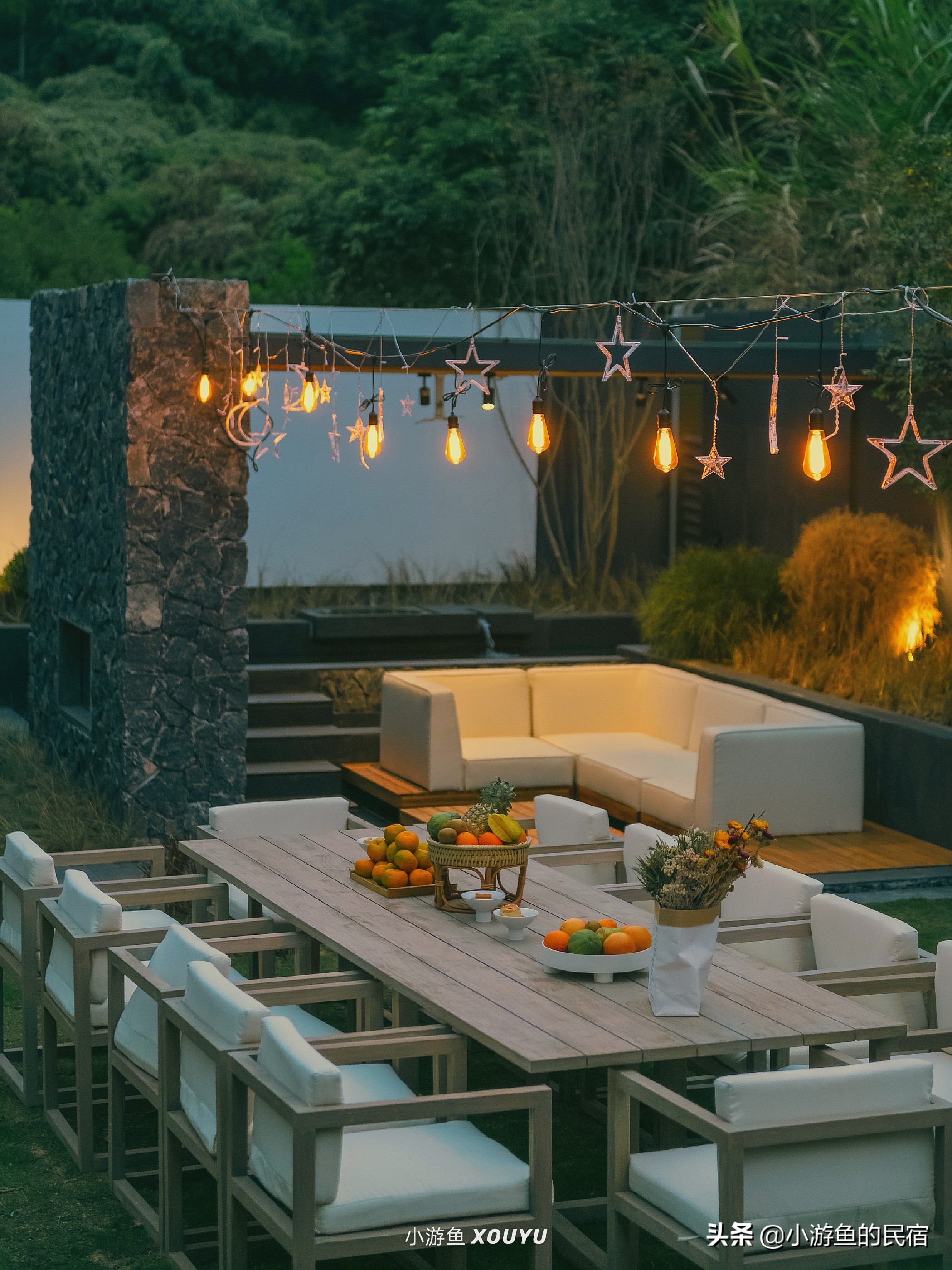 半月山团建全攻略，泡美容私汤＋观星烧烤