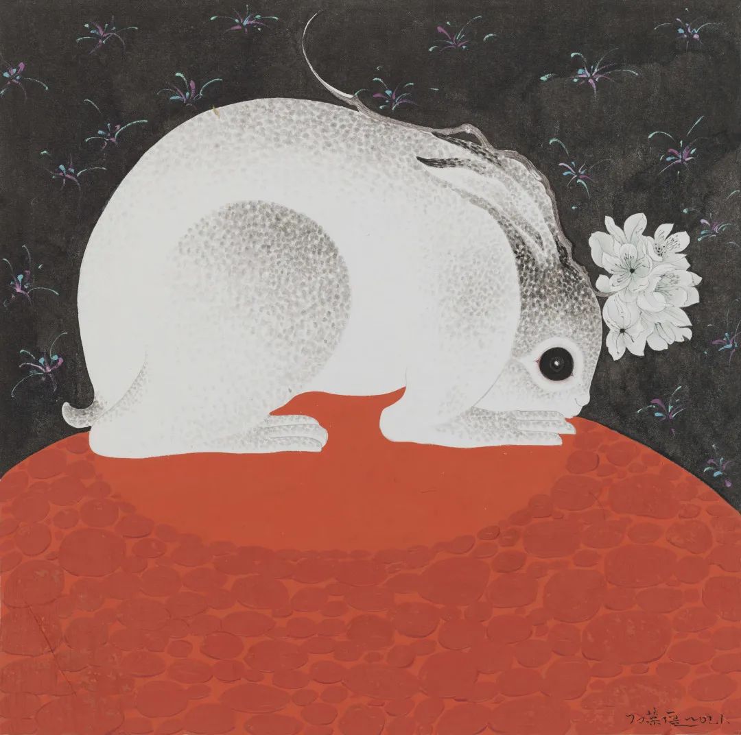 严谨细致的书法,水墨气韵生动的线描