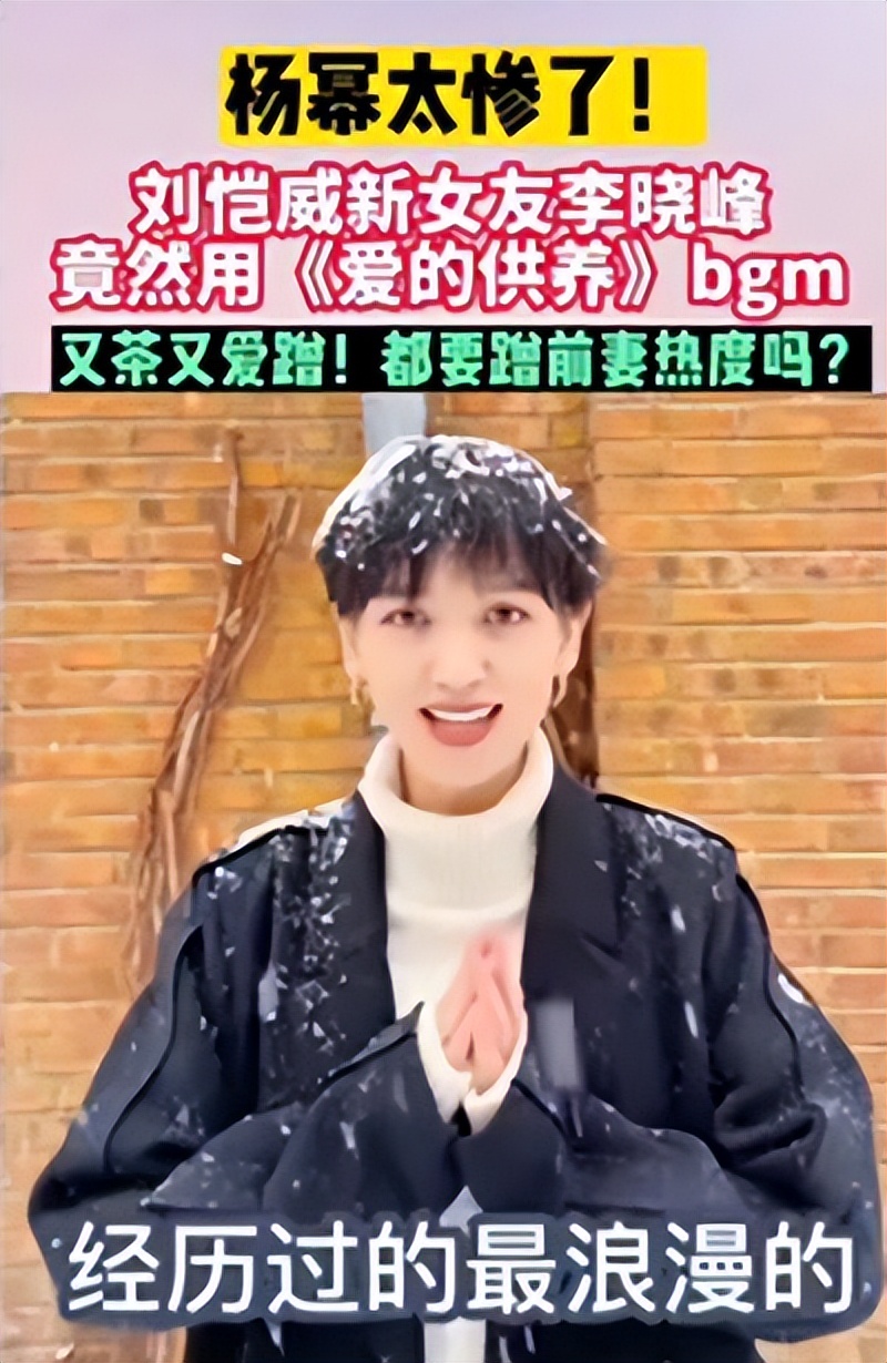 李晓峰用爱的供养秀恩爱,李晓峰用爱的供养做bgm什么意思